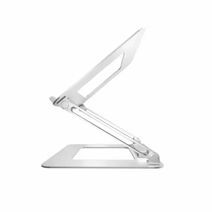 iDock Ergonomic Multi - Angle Height Adjustable Heat Vent Elevate Aluminium Folding Laptop Stand with 2.0 3.0 Type C USB - iDock Laptopstand