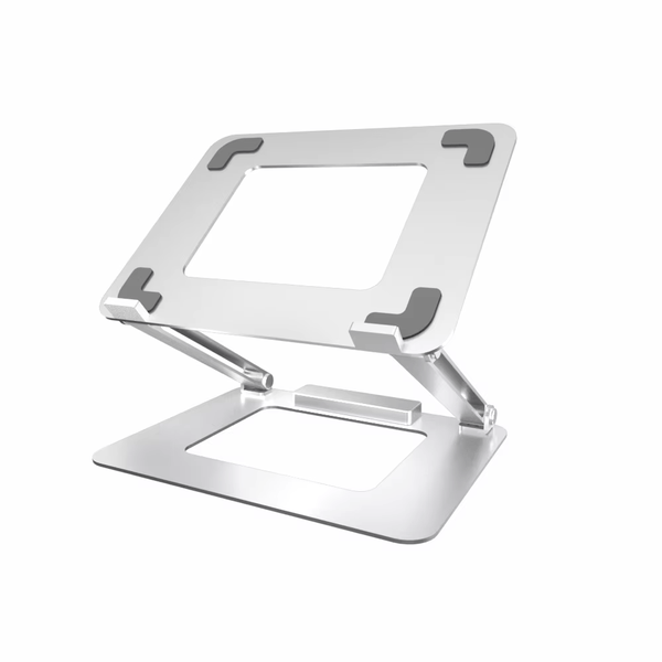iDock Ergonomic Multi - Angle Height Adjustable Heat Vent Elevate Aluminium Folding Laptop Stand with 2.0 3.0 Type C USB - iDock Laptopstand