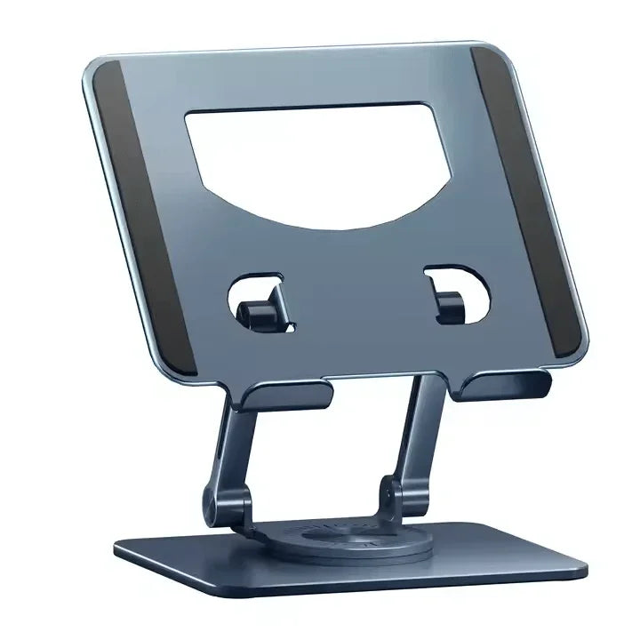 iDock Ergonomic Portable Foldable Adjustable 360 Rotating Aluminum Alloy Desktop iPad Holder Tablet PC Stand - iDock Laptopstand