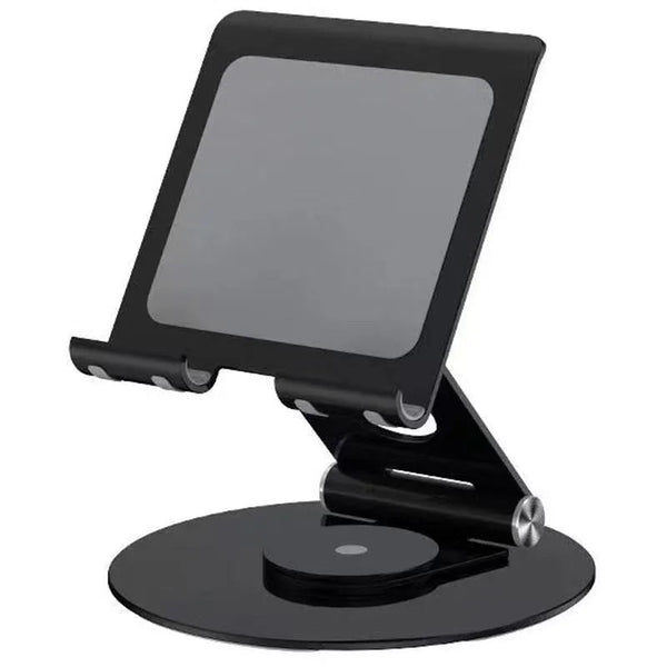 iDock Ergonomic Portable Foldable Adjustable 360 Rotating Aluminum Alloy Desktop Tablet PC Stand Holder - iDock Laptopstand