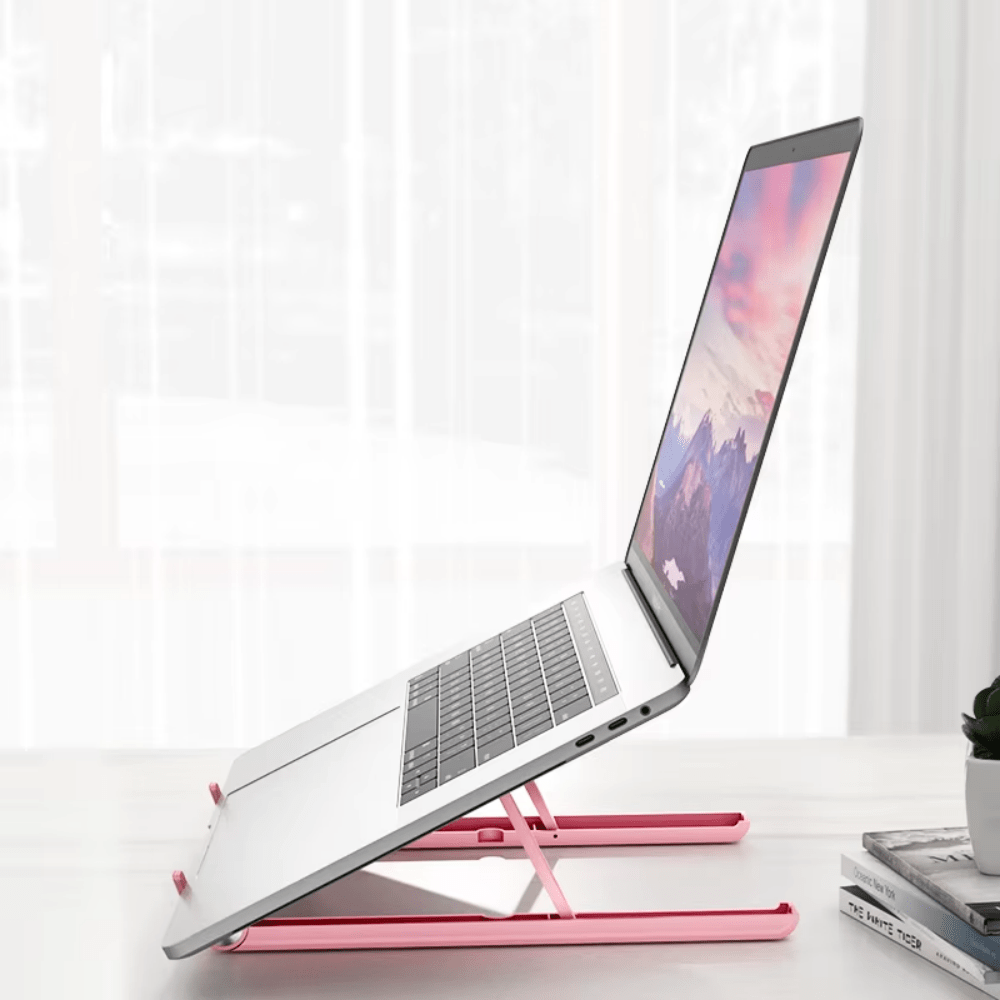 iDock Ergonomic Portable Foldable Adjustable Compatible Notebook Riser Laptop Stand Holder - iDock Laptopstand