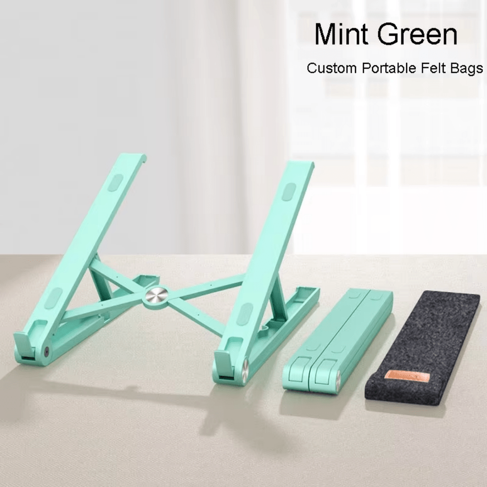iDock Ergonomic Portable Foldable Adjustable Compatible Notebook Riser Laptop Stand Holder - iDock Laptopstand