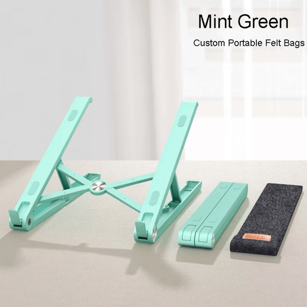 iDock Ergonomic Portable Foldable Adjustable Compatible Notebook Riser Laptop Stand Holder - iDock Laptopstand