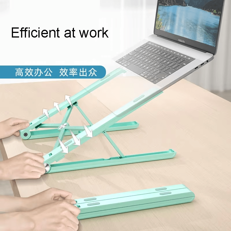 iDock Ergonomic Portable Foldable Adjustable Compatible Notebook Riser Laptop Stand Holder - iDock Laptopstand