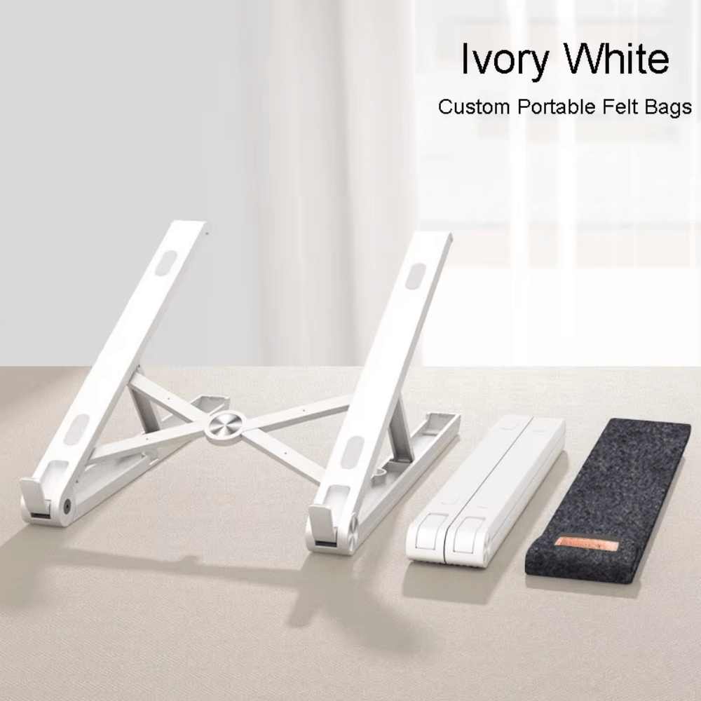 iDock Ergonomic Portable Foldable Adjustable Compatible Notebook Riser Laptop Stand Holder - iDock Laptopstand