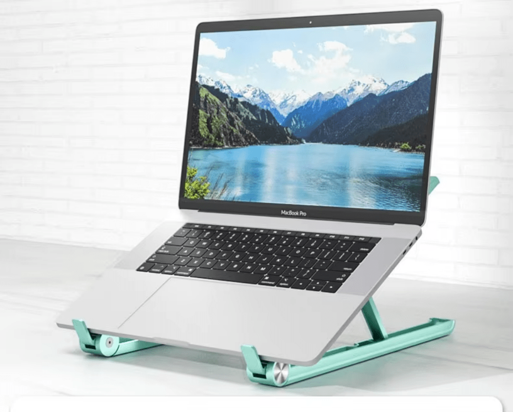 iDock Ergonomic Portable Foldable Adjustable Compatible Notebook Riser Laptop Stand Holder - iDock Laptopstand