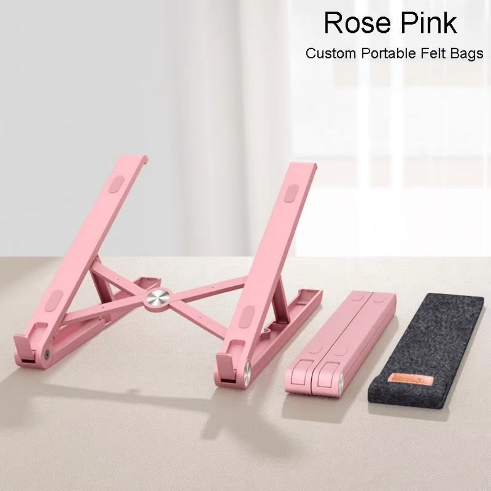 iDock Ergonomic Portable Foldable Adjustable Compatible Notebook Riser Laptop Stand Holder - iDock Laptopstand