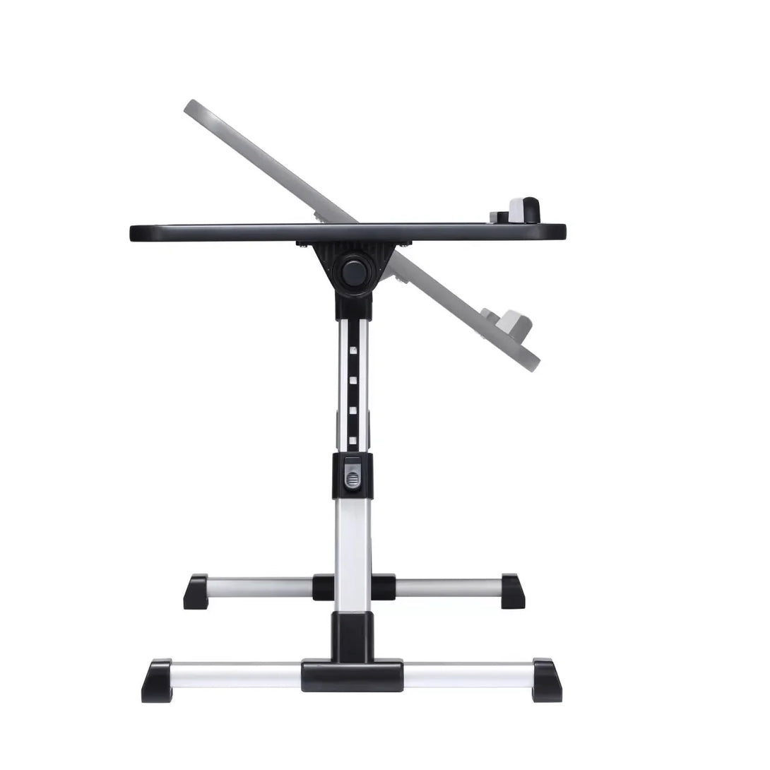 iDock Ergonomic Portable Foldable Adjustable Height and Angle MDF Home Office Bed Computer Table Wooden Laptop Stand - iDock Laptopstand