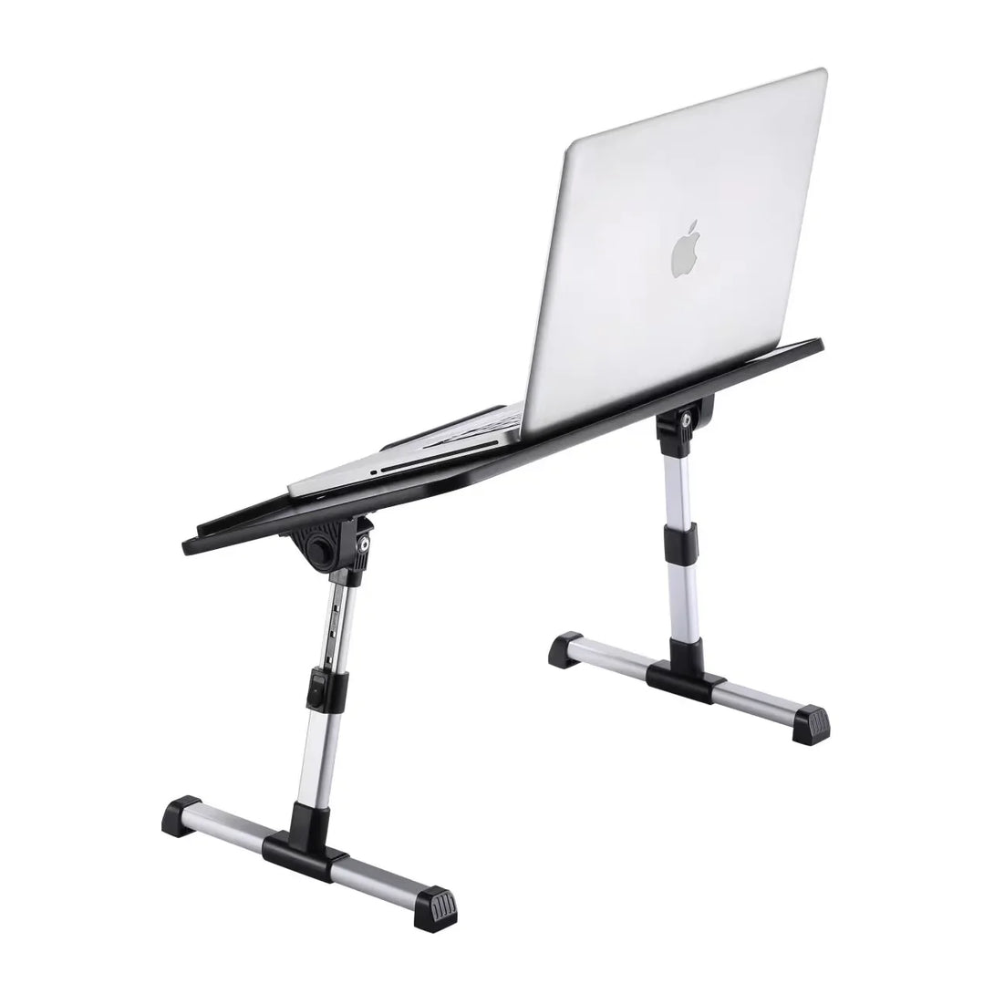 iDock Ergonomic Portable Foldable Adjustable Height and Angle MDF Home Office Bed Computer Table Wooden Laptop Stand - iDock Laptopstand