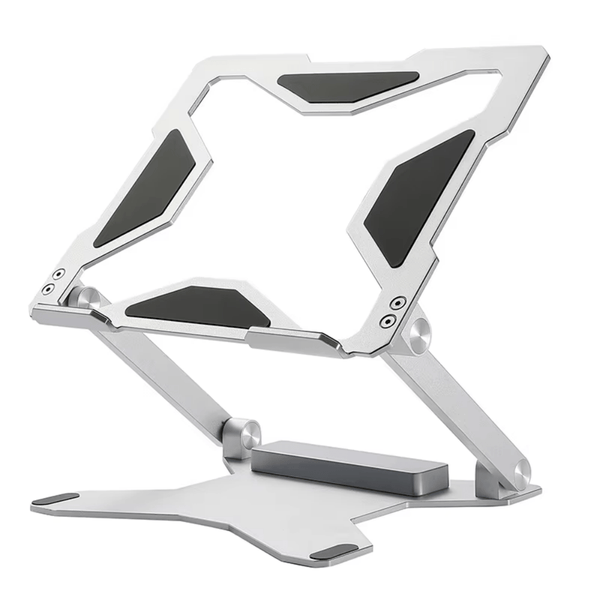 iDock Ergonomic Portable Foldable Height Adjustable Aluminum Desktop Laptop Holder Notebook Riser Stand - iDock Laptopstand