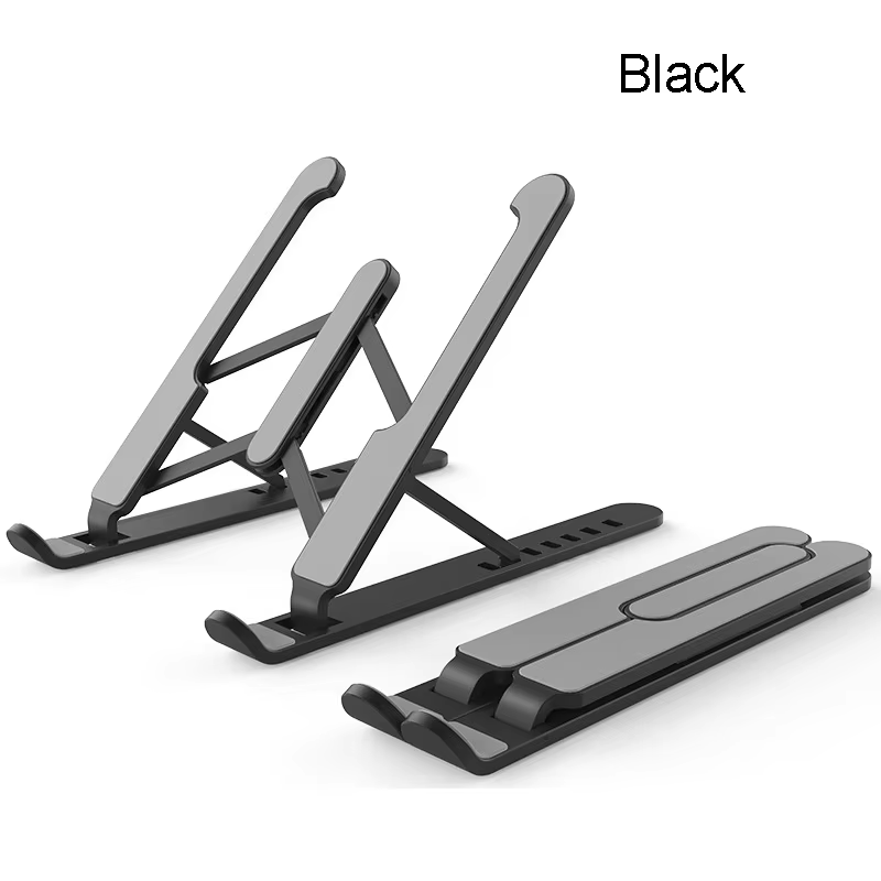 iDock Ergonomic Portable Foldable Height Width Adjustable Plastic Notebook Laptop Stand - iDock Laptopstand