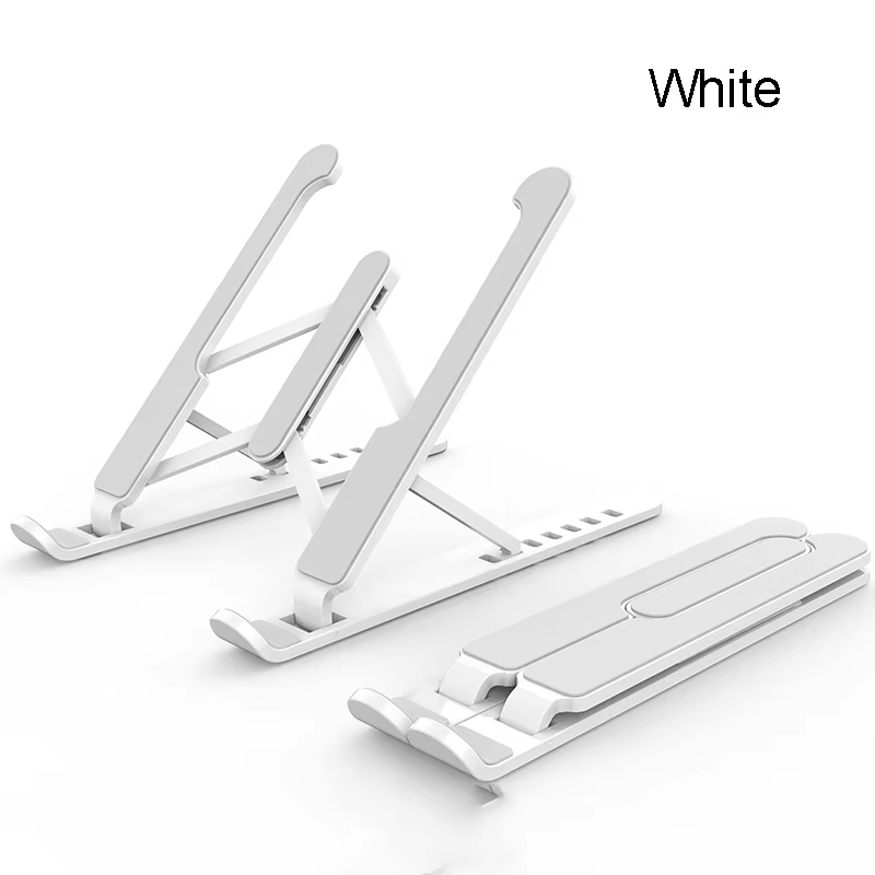 iDock Ergonomic Portable Foldable Height Width Adjustable Plastic Notebook Laptop Stand - iDock Laptopstand