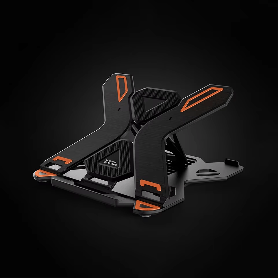 iDock Ergonomic Portable Foldable Multi - Angle Adjustable Laptop Riser Holder with Phone Stand Notebook Stand Compatible for 10 to 17 Inch Laptops - iDock Laptopstand