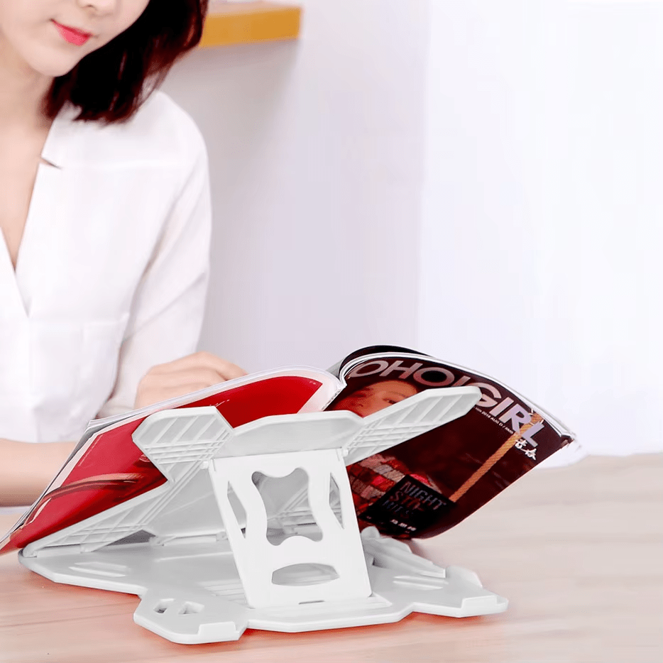 iDock Ergonomic Portable Foldable Multi - Angle Adjustable Laptop Riser Holder with Phone Stand Notebook Stand Compatible for 10 to 17 Inch Laptops - iDock Laptopstand
