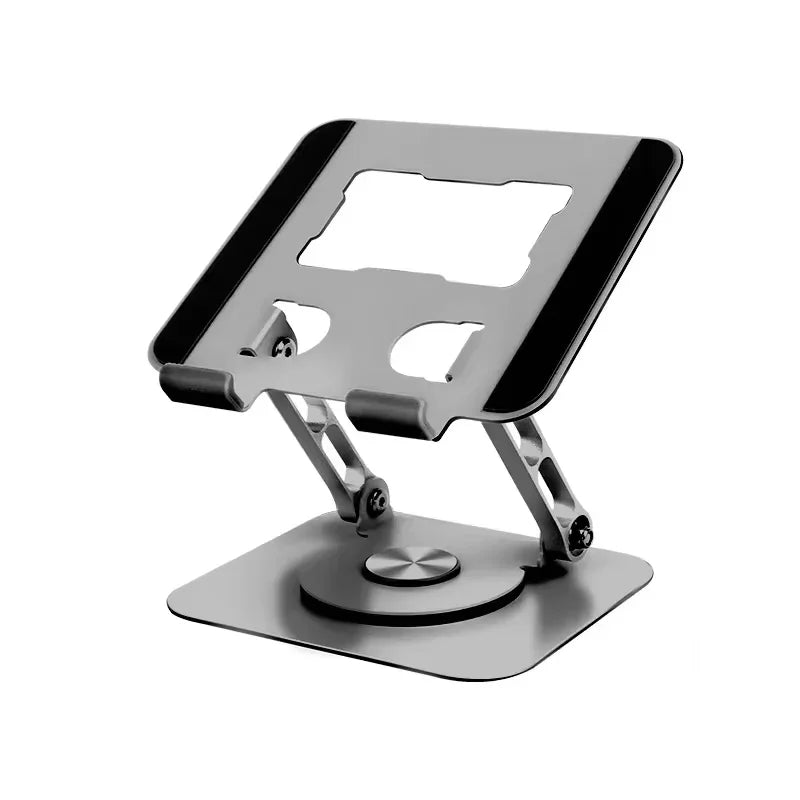iDock Ergonomic Portable Folding Adjustable Angle and Height 360 Degree Rotatable Tablet Riser Holder iPad Stand - iDock Laptopstand