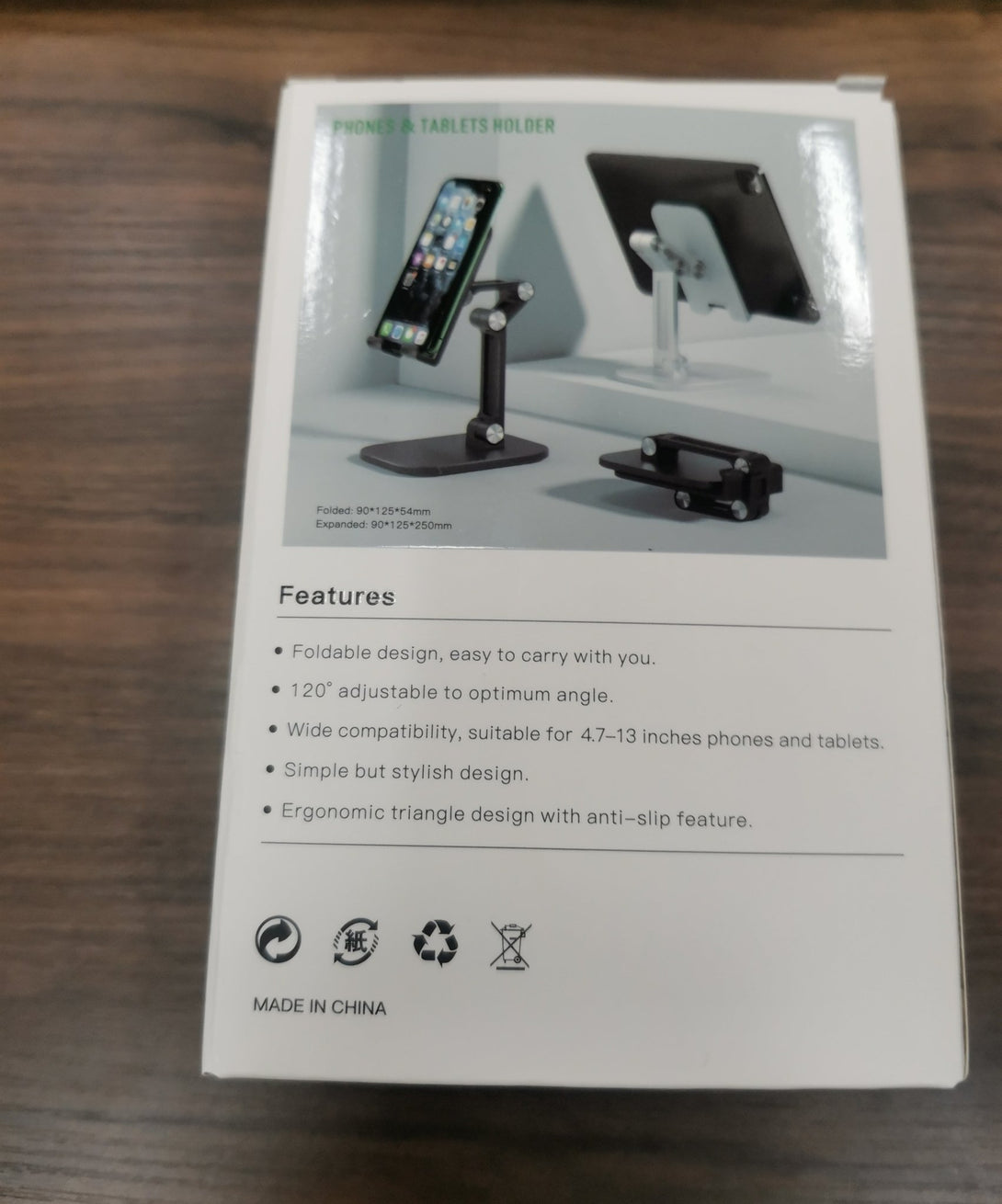 iDock Ergonomic Portable Folding Adjustable Height Angle Triangle Firm Design Multi - colors Phone Stand Tablet Holder - iDock Laptopstand