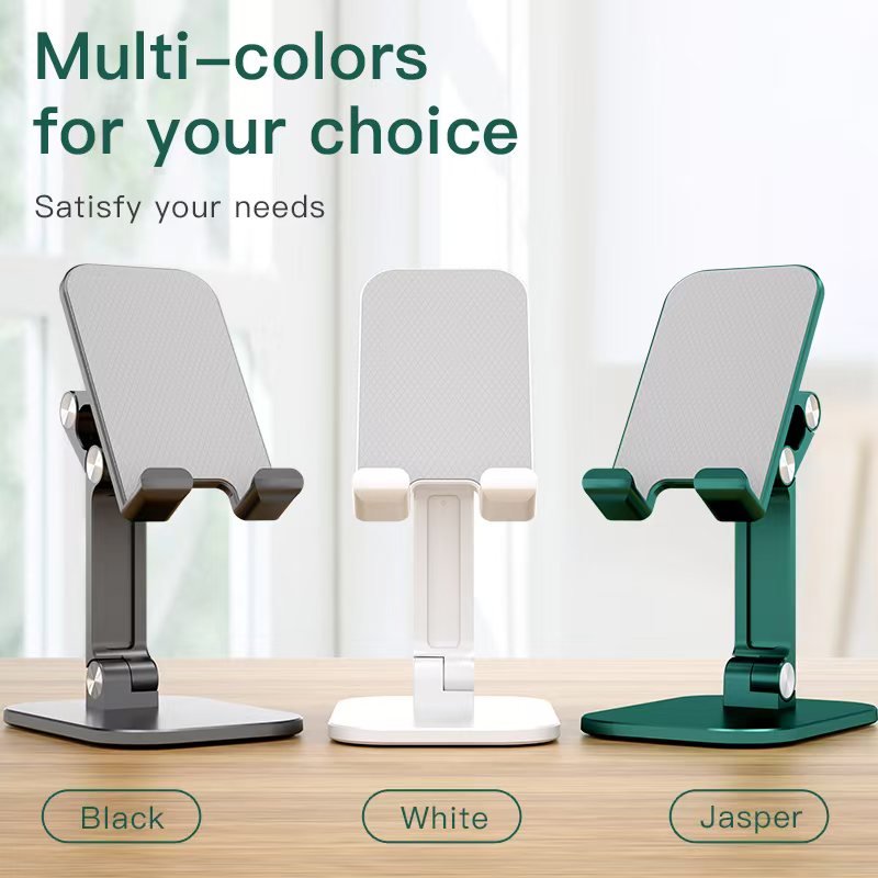 iDock Ergonomic Portable Folding Adjustable Height Angle Triangle Firm Design Multi - colors Phone Stand Tablet Holder - iDock Laptopstand