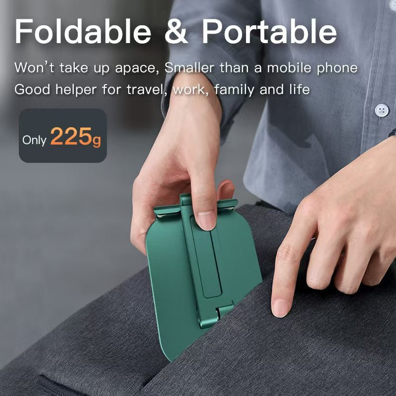 iDock Ergonomic Portable Folding Adjustable Height Angle Triangle Firm Design Multi - colors Phone Stand Tablet Holder - iDock Laptopstand
