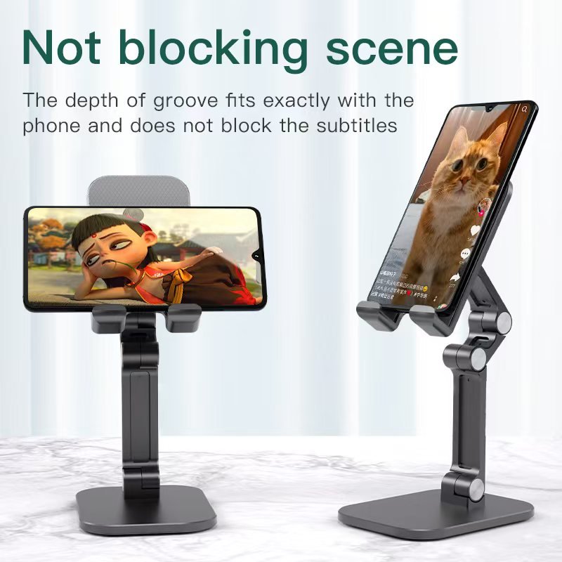 iDock Ergonomic Portable Folding Adjustable Height Angle Triangle Firm Design Multi - colors Phone Stand Tablet Holder - iDock Laptopstand