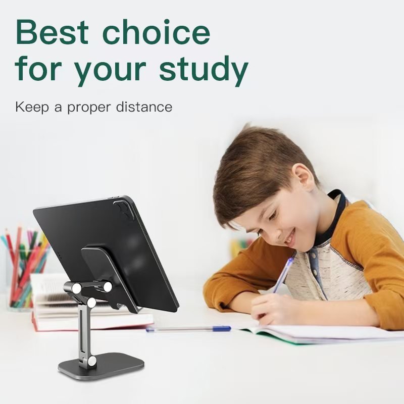 iDock Ergonomic Portable Folding Adjustable Height Angle Triangle Firm Design Multi - colors Phone Stand Tablet Holder - iDock Laptopstand