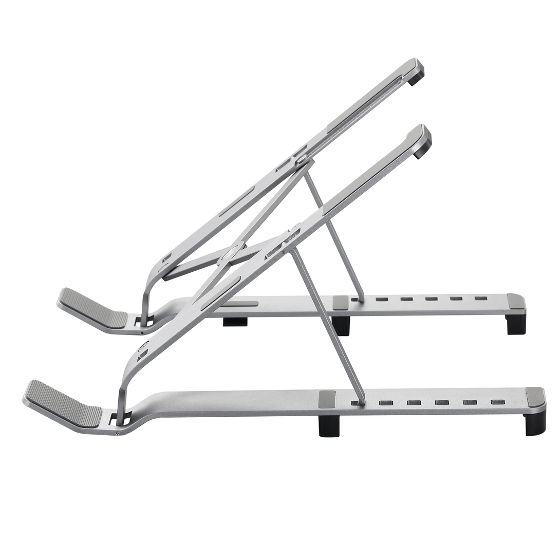 iDock Ergonomic Portable Folding Height Adjustable Laptop Stand Holder with USB C HUB PD Charging Port - iDock Laptopstand