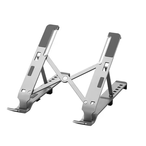 iDock Ergonomic Portable Folding Height Adjustable Laptop Stand Holder with USB C HUB PD Charging Port - iDock Laptopstand