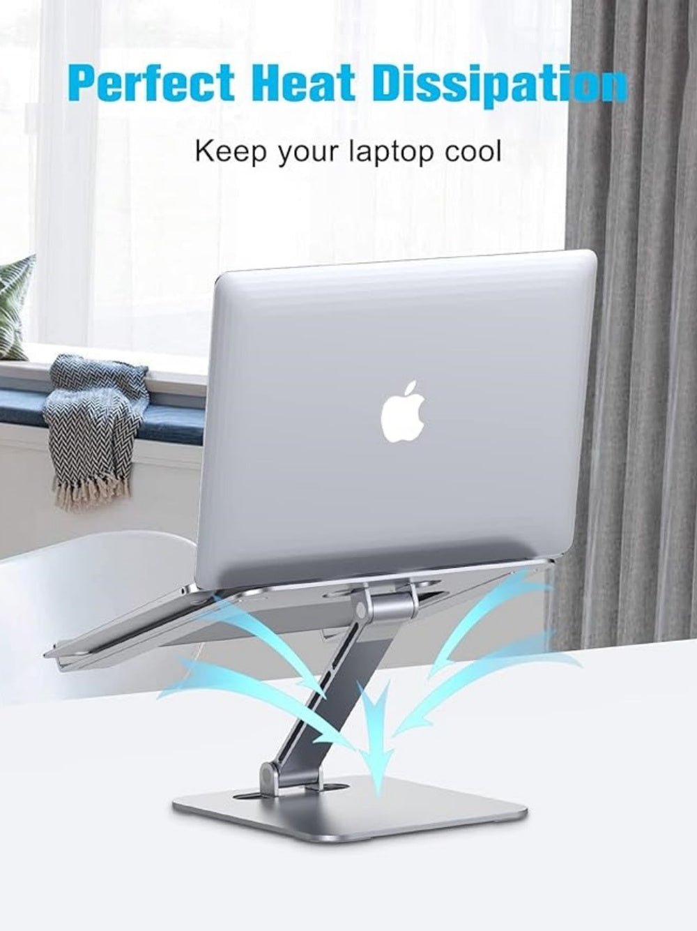 iDock Ergonomic Portable Folding Multi Angle Height Adjustable Laptop Stand Holder - iDock Laptopstand