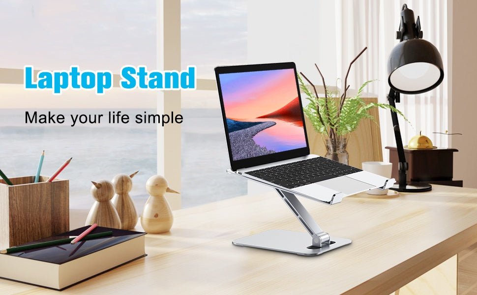 iDock Ergonomic Portable Folding Multi Angle Height Adjustable Laptop Stand Holder - iDock Laptopstand