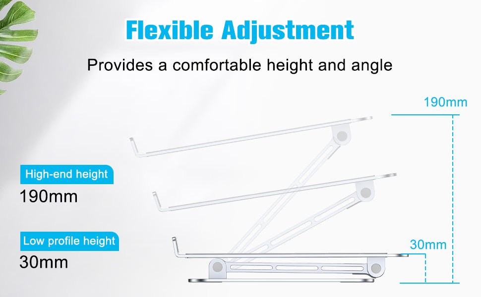 iDock Ergonomic Portable Folding Multi Angle Height Adjustable Laptop Stand Holder - iDock Laptopstand