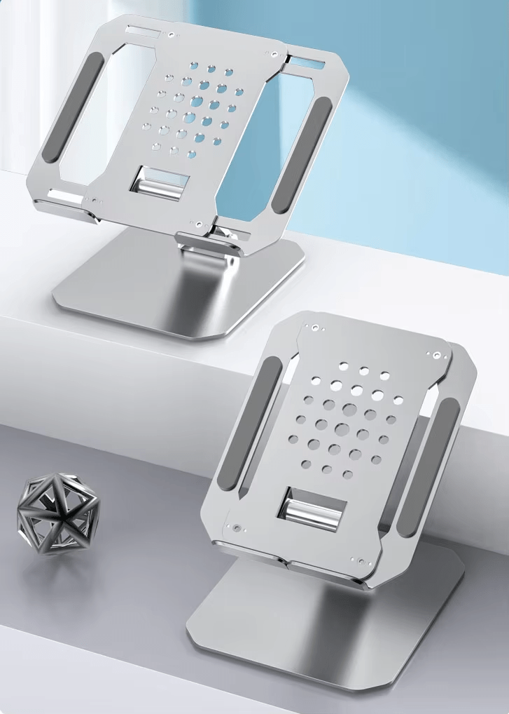 iDock Ergonomic Portable Height Angle Adjustable Notebook Stand Laptop Riser Holder - iDock Laptopstand