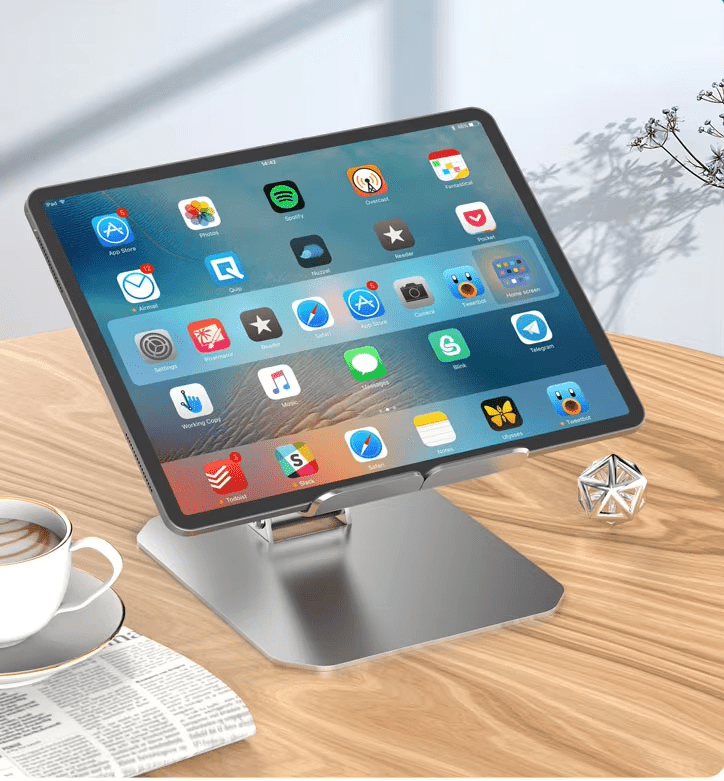iDock Ergonomic Portable Height Angle Adjustable Notebook Stand Laptop Riser Holder - iDock Laptopstand