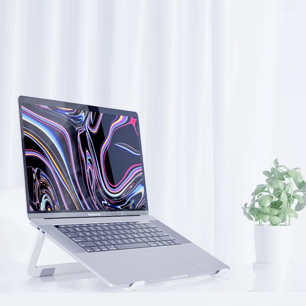 iDock Ergonomic Simple Desktop Notebook Holder Mount Computer Riser Laptops Stand - iDock Laptopstand