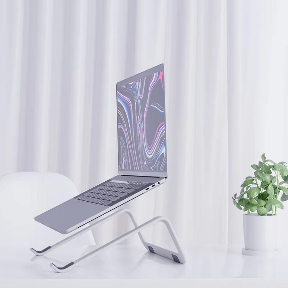 iDock Ergonomic Simple Desktop Notebook Holder Mount Computer Riser Laptops Stand - iDock Laptopstand