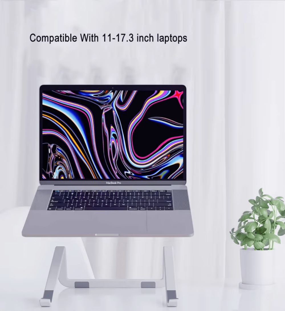 iDock Ergonomic Simple Desktop Notebook Holder Mount Computer Riser Laptops Stand - iDock Laptopstand