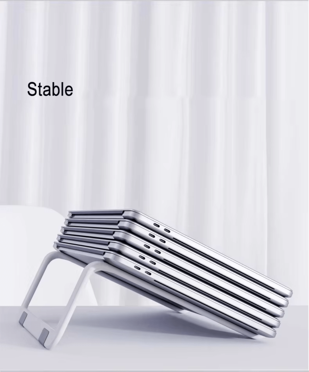 iDock Ergonomic Simple Desktop Notebook Holder Mount Computer Riser Laptops Stand - iDock Laptopstand