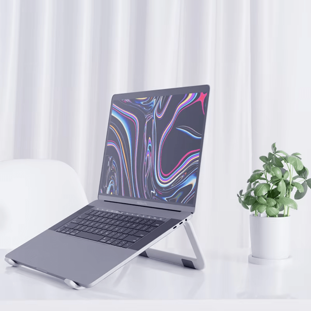 iDock Ergonomic Simple Desktop Notebook Holder Mount Computer Riser Laptops Stand - iDock Laptopstand