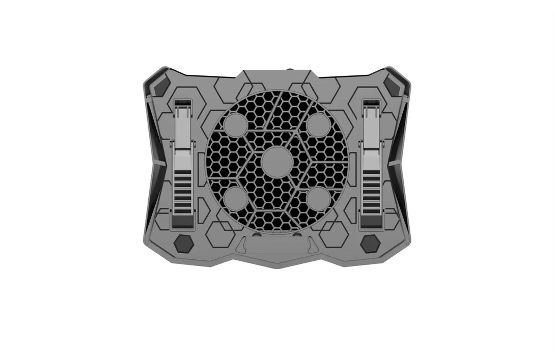 iDock Ergonomic Stable Gaming Laptop Cooler with RGB Height Adjustable with 2 USB HUB and Fan Laptop Cooling Pad - iDock Laptopstand