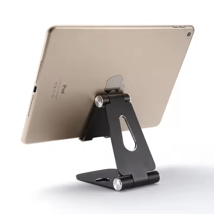 iDock Ergonomic Universal Aluminum Alloy Desktop Anti - skip Office Foldable Adjustable Tablet Holder Phone Stand - iDock Laptopstand