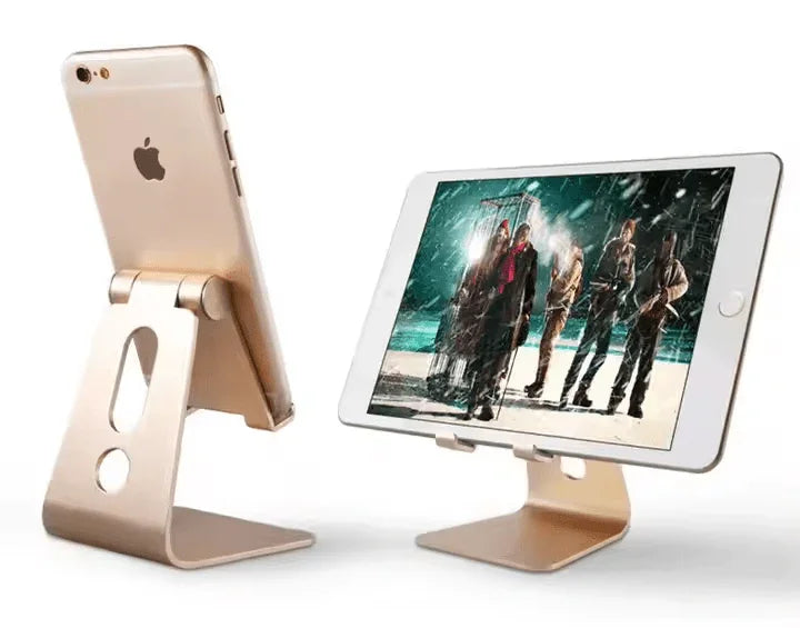 iDock Ergonomic Universal Metal Adjustable Custom Logo Office Phone Stand Holder - iDock Laptopstand