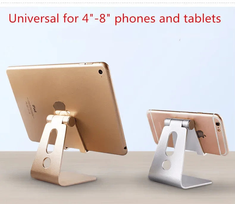 iDock Ergonomic Universal Metal Adjustable Custom Logo Office Phone Stand Holder - iDock Laptopstand