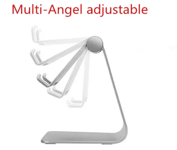 iDock Ergonomic Universal Metal Adjustable Custom Logo Office Phone Stand Holder - iDock Laptopstand