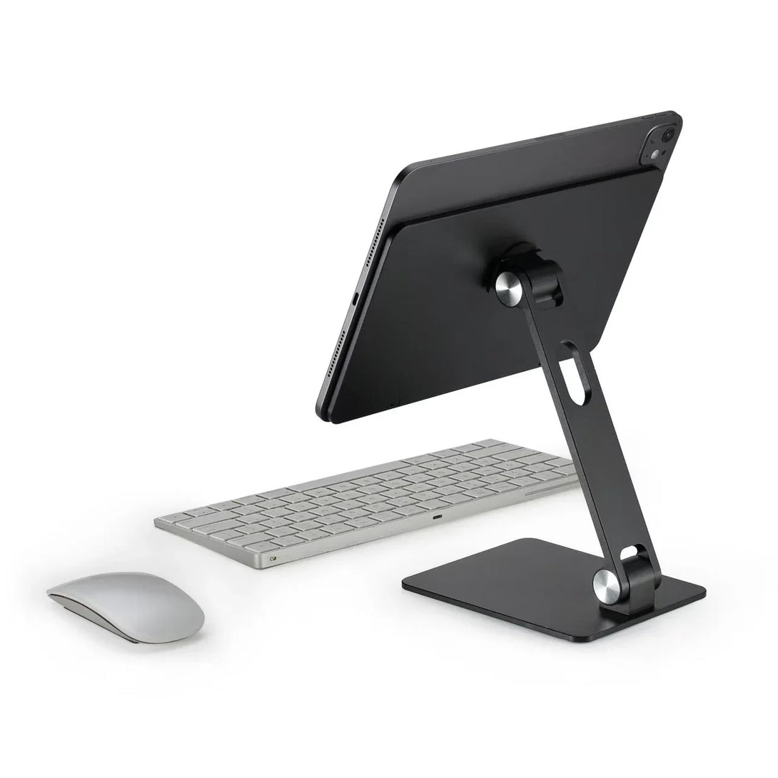 iDock Factory Custom Logo Box Foldable Strong Tablet Stand Magnetic Accessories Desk Holder for iPad Pro 2024 M4 Magnetic Stand - iDock Laptopstand