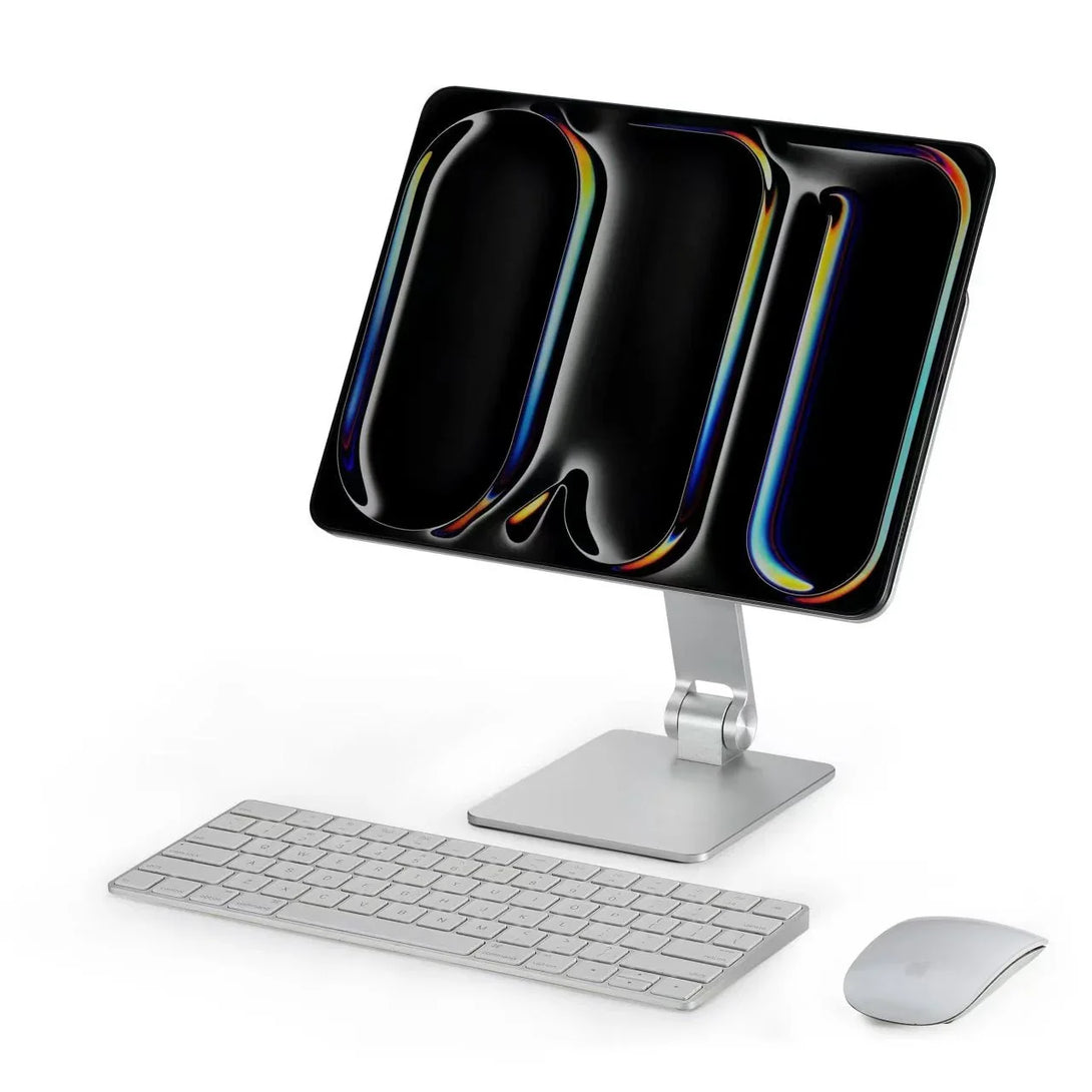 iDock Factory Custom Logo Box Foldable Strong Tablet Stand Magnetic Accessories Desk Holder for iPad Pro 2024 M4 Magnetic Stand - iDock Laptopstand