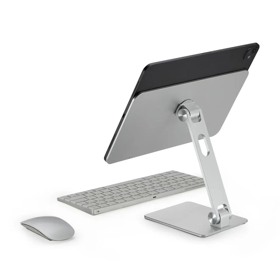 iDock Factory Custom Logo Box Foldable Strong Tablet Stand Magnetic Accessories Desk Holder for iPad Pro 2024 M4 Magnetic Stand - iDock Laptopstand