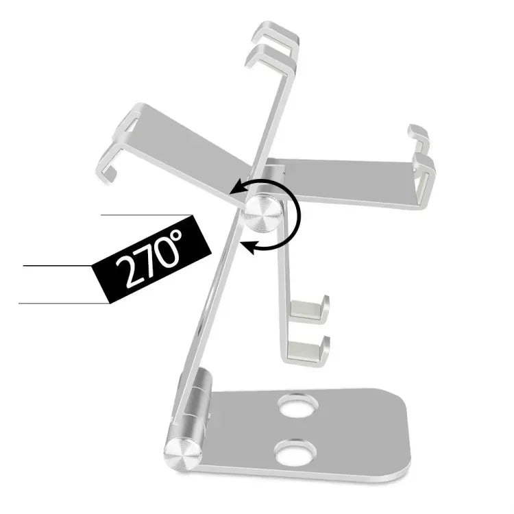 iDock Factory Hot Selling Portable Foldable Adjustable Aluminum Alloy Mobile Phone Holder Stand for iPhone - iDock Laptopstand