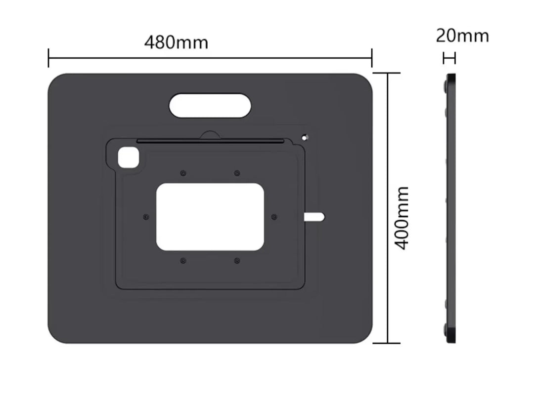 iDock Folding Plastic Drawing iPad Holder Multi - Angle Adjustable Portable Tablet Desktop Stand For iPad - iDock Laptopstand