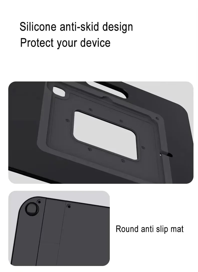 iDock Folding Plastic Drawing iPad Holder Multi - Angle Adjustable Portable Tablet Desktop Stand For iPad - iDock Laptopstand