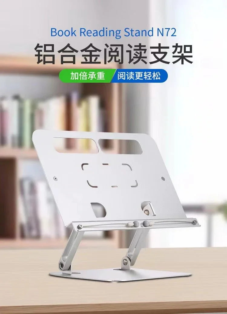 iDock Height Adjustable Foldable Portable Table Desktop Cook Book Reading Stand Holder - iDock Laptopstand