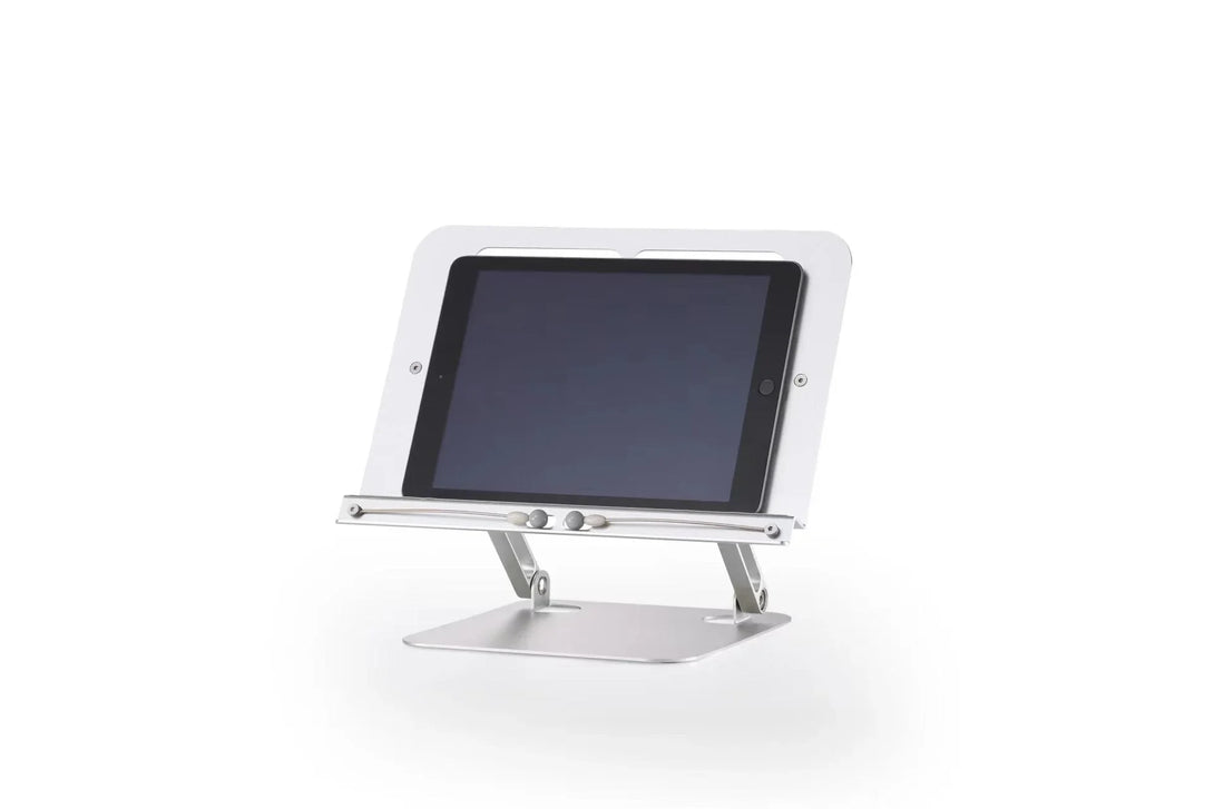 iDock Height Adjustable Foldable Portable Table Desktop Cook Book Reading Stand Holder - iDock Laptopstand