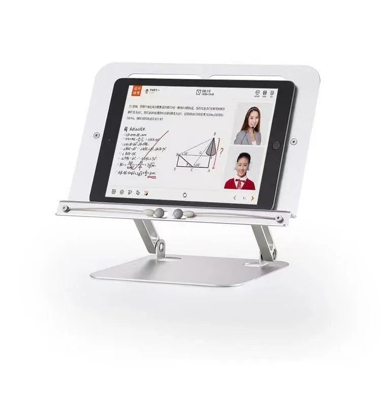 iDock Height Adjustable Foldable Portable Table Desktop Cook Book Reading Stand Holder - iDock Laptopstand